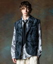 glamb 2024 Summer collection 先行予約商品【Sleeveless Tailored Jacket / スリーブレステーラードジャケット】2024年2月26日月曜日(PM20時締切)2024年6月中旬頃入荷予定。 ジレ ベスト 無地 マーブル柄 春.夏物