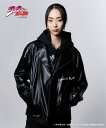 glamb × ジョジョの奇妙な冒険 (ファントムブラッド) (戦闘潮流) お取り寄せ商品【Stone Mask Riders Jacket / ストーンマスクライダースジャケット】ご注文より14日前後のお届け予定。ライダースジャケット バックプリント 春物