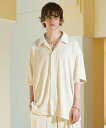 glamb 2024 Summer collection 先行予約商品【Willow Crepe Shirt / ウィロークレープシャツ】2024年2月26日月曜日(PM20時締切)2024年6月中旬頃入荷予定。オーバーサイズ 半袖 春.夏物