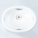 洗面器 洗面ボール 洗面ボウル 手洗い鉢 洗面台 陶器 洗面 ボール ボウル コレクティブルズ 洗面器 Mオーバル(排水金具なし) 410×520×195mm ...