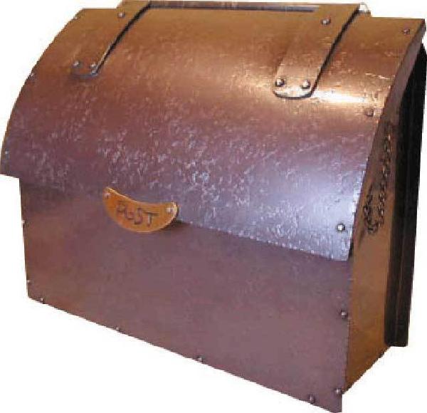【スーパーSALE特価】 ポスト 郵便受け 壁掛け郵便ポスト デザインポスト 銅製ポスト2型 ハンドメイド