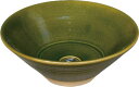 立水栓 パン ガーデンパン 陶器織部 立水栓 水栓柱に設置 和風 水鉢