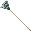 熊手 くまで クマデ 木柄 平爪 プラスチック レーキ20本爪 Garden Helper L-7P 農具 ガーデニング 園芸用品 庭の落ち葉集めから土ならしま...