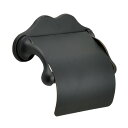 トイレットペーパーホルダー おしゃれ 真鍮 高級 TPH 2 BK ブラック仕上げ 艶消し 黒 マットブラック 幅125mm スタンダードシリーズ シングル バ...