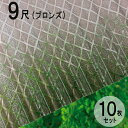 波板 ポリカ ナミイタ クロスライン 鉄板小波(32波) 9尺 2730×655mm ブロンズ(830) 茶 10枚セット JIS規格品 タキロン 屋根材 テラ...