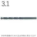 鉄工用 ストレートドリル 三菱マテリアル ハイス SDD0310 刃先径3.1×全長71.9×有効長42.9mm 10本1セット単位 ストレート軸 鉄工 鋼 鋳...