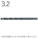 鉄工用 ストレートドリル 三菱マテリアル ハイス SDD0320 刃先径3.2 全長72 有効長43mm 10本1セット単位 ストレート軸 鉄工 鋼 鋳鉄 軽合金 アルミ合金・非金属 ステンレス鋼 電動ドライバー …