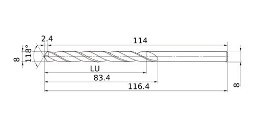 Ŵ���� ���ȥ졼�ȥɥ�� ��ɩ�ޥƥꥢ�� �ϥ��� SDD0800 �����8.0����Ĺ116.4��ͭ��Ĺ83.4mm 10��1���å�ñ�� ���ȥ졼�ȼ� Ŵ�� �� ��Ŵ �ڹ�� ����߹�⡦���° ���ƥ�쥹�� ��ư�ɥ饤�С� ��ȹ��� �����繩 DIY