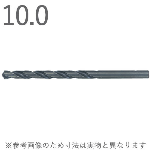 鉄工用 ストレートドリル 三菱マテリアル ハイス SDD1000 刃先径10.0×全長133×有効長98mm 5本1セット単..