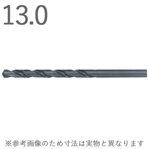 鉄工用 ストレートドリル 三菱マテリアル ハイス SDD1300 刃先径13.0×全長155.9×有効長117.9mm 5本1セ..