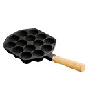 たこ焼き プレート アヒージョ エスカルゴ グリルプレート 鉄鋳物 国産 たこ焼きプレート 14穴 横33.5×奥行18×高さ7cm 1台単位 伝統工芸 鉄分補...