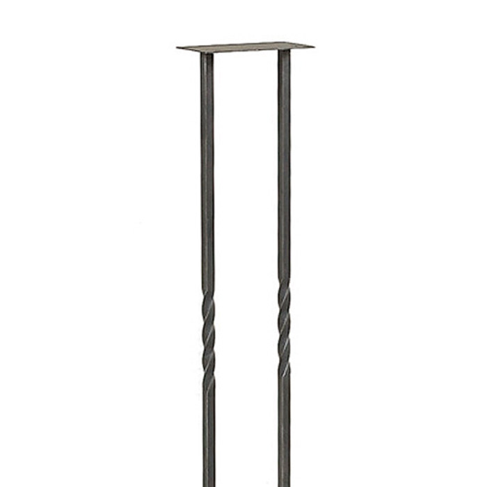 【10%OFF！スーパーSALE特価】 ポスト 郵便受け ポストスタンド クラシック 2型 黒艶消し＋ブロンズ古美仕上げ