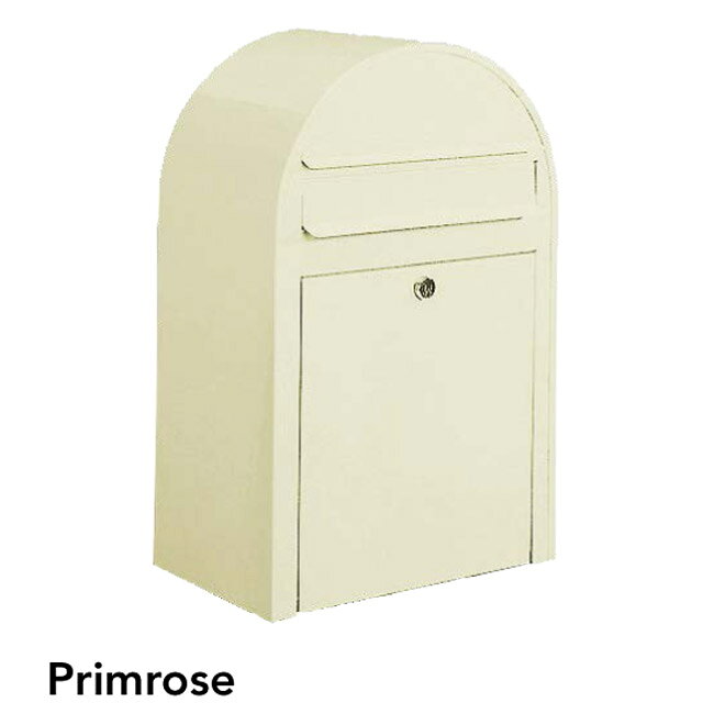 ポスト 郵便受け 壁掛け郵便ポスト デザインポスト ボビ プリムローズ 前入れ前出し 鍵付き スタンド対応可 集合住宅対応