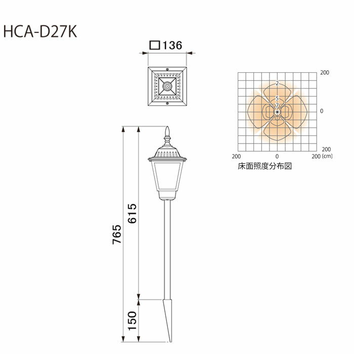 ガーデンライト ガーデンパスライト LED電球 電球色 12V ガーデンスプレッドライトクラシック エクステリア照明 屋外 外灯 照明器具 おしゃれ