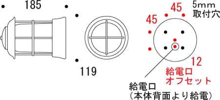 �����ǥ�饤�� ������ ������ led ���� ���� �ޥ����� �ޥ��饤�� ��� BH1012 FR LE ����ꥬ�饹 �ɱ��� W119��H185��D119mm LED 5W 100V ������� ������� ���� ���� ���� ���� ���� ���� ����ƥ����� ��ȥ� �ɿ�