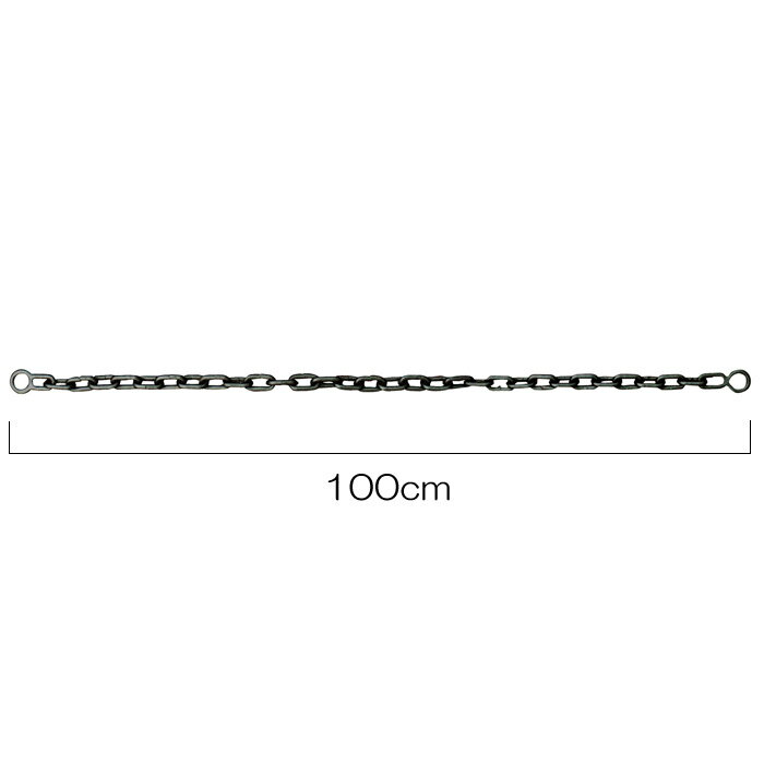 【9%OFFクーポンあり】 駐車場 ポール アイアンチェーンスタンド 38614 専用チェーン 鎖 100cm 1本