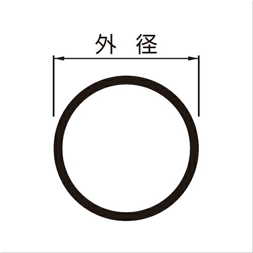 乐天商城 - AL 丸パイプ 2.0×38×4000