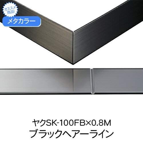 乐天商城 - メタカラー ヤクSK-100FB×0.8M ブラックHL