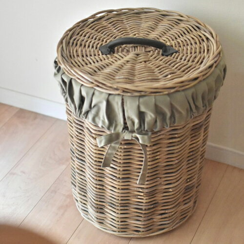 【アウトレット】Maison Pederrey(メゾン ペデレー) ランドリーバスケット M(3)