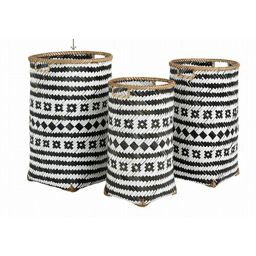 NORDAL(ノルダル) ラウンド バンブーバスケット Φ40×H60cm