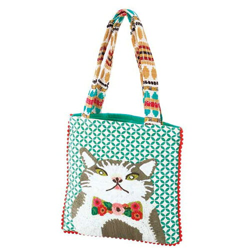 Karma Living(カルマリビング) トートバッグ ボウタイキャット S