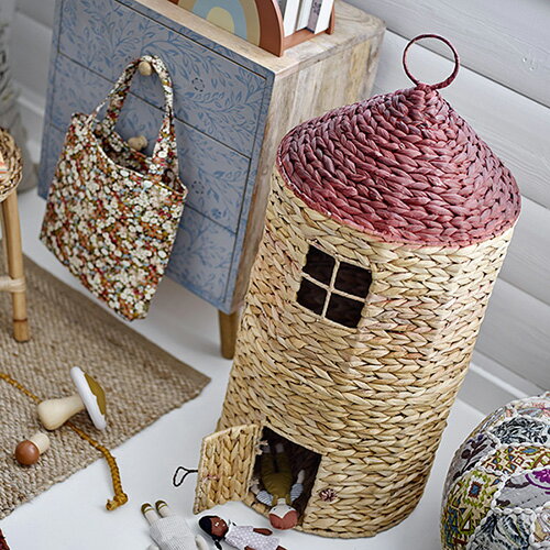 ��10%OFF�������ѡ�SALE�ò��� Bloomingville MINI(�֥롼�ߥ󥰥�����ߥ�) ���դ��Х����å� �ϥ���