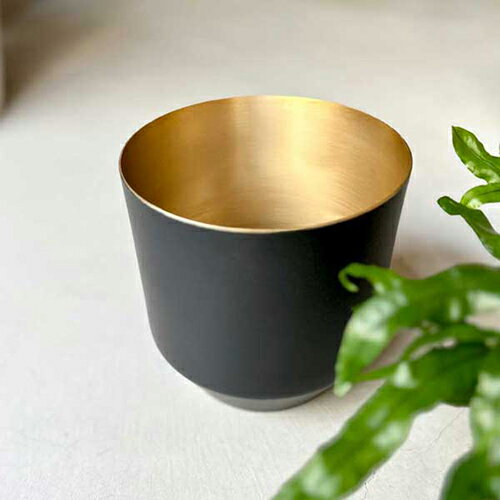 【8%OFFクーポン～3/4 14時まで】 CLOVER(クローバー) アルミプランター ブラック Φ17 4号鉢カバー 鉢 植木鉢 室内 プランター 植物 観葉植物 鉢ポット 鉢プランター アルミ鉢 アルミ素材 黒 ゴールド スタイリッシュ エレガント シンプル おしゃれ