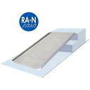 【スーパーSALE特価】 段差解消スロープ 段差プレート 車椅子 車いす アルミスロープ RA-N 905×1250mm アルミ平板製 脱輪防止曲げ加工 ノンス...