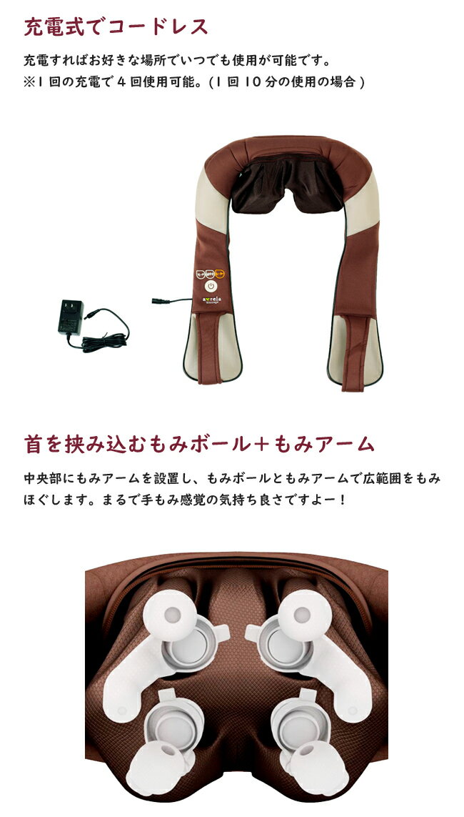 マッサージャー コードレス 肩こり マッサージ マッサージ器 肩もみ 腰痛 あす楽 在庫 ギフト プレゼント ルルド好きにも【楽ギフ_包装選択】【楽ギフ_のし宛書】【マスクプレ】誕生日 バレンタイン格安通販　バレンタイン　人気　ランキング