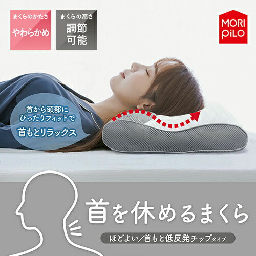 【即納】首を休めるまくら 低反発タイプ 枕 横向き 波型 リ