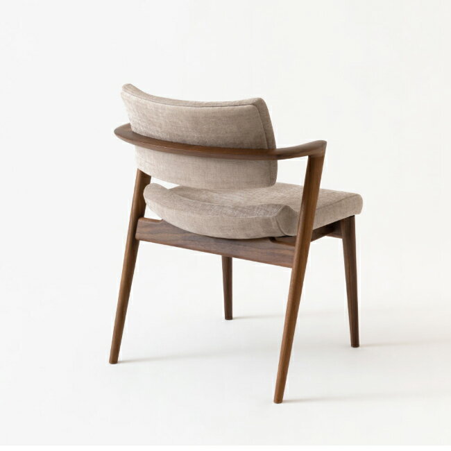 飛騨産業 セオトEX SEOTO EX ダイニング チェア 食堂椅子 KX250AU2 KX250AUH2 セミアームチェア 布 張り座 ウォルナット 無垢 HIDA 3