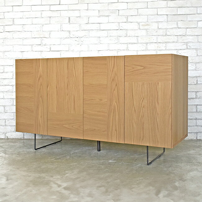 サイドボード rt 150 チェスト キャビネット ルト リビングボード ガルト 扉 収納 スチール デザイン シンプル [2]