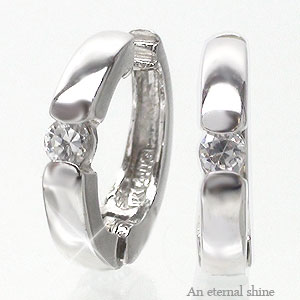 18金 一粒ダイヤモンド イヤリング 0.1カラット k18ゴールド 中折れ式イヤリング 品質保証書 女性 レディース ジュエリー アクセサリー 人気 おすすめ...