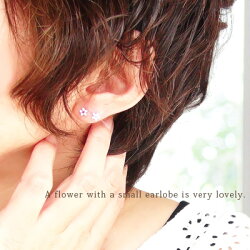 K18フラワーダイヤモンドピアス0.16ct11月誕生石シトリントパーズ花カラーストーンスタッドピアスレディースジュエリー18金送料無料【_包装】