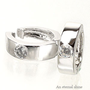 18金 ダイヤモンド 一粒 イヤリング 0.3カラット k18ゴールド 中折れ式イヤリング 品質保証書 女性 レディース ジュエリー アクセサリー 人気 おすす...