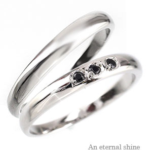 指輪 リング 結婚指輪 マリッジリング ペアリング プラチナ プラチナ900 pt900 ブラックダイヤモンド ブライダル レディース ジュエリー アクセサリー プレゼント ギフト 人気 おすすめ 送料無料
