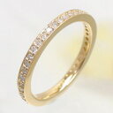 フルエタニティリング ダイヤモンド ダイヤ 0.3ct 指輪 k18イエローゴールド 婚約指輪 レディース ジュエリー アクセサリー プレゼント ギフト 人気 ...