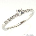 ピンキーリング 一粒 ブルームーンストーン 6月誕生石 ダイヤモンド プラチナ900 指輪 ダイヤ 0.1ct リング pt900 エタニティリング ファランジ...