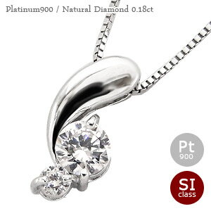 ダイヤモンド ネックレス 0.18ct プラチナ プラチナ900 pt900 ペンダント レディース ジュエリー アクセサリー プレゼント ギフト 人気 おすすめ 送料無料