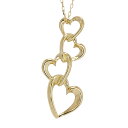 k18 ネックレス ハート オープンハート ペンダント 18金 18k イエローゴールド ピンクゴールド ホワイトゴールド チェーン レディース ジュエリー ア...