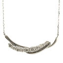 ダイヤモンド ラインネックレス ダイヤ 0.3ct プラチナ プラチナ900 pt900 スキン ペンダント チェーン レディース ジュエリー アクセサリー プ...
