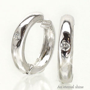 18金 ダイヤモンド イヤリング 0.07ct k18ゴールド 中折れ式イヤリング 品質保証書 女性 レディース ジュエリー アクセサリー 人気 おすすめ プレ...