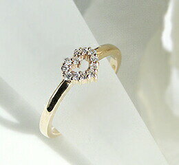 ピンキーリング ダイアモンド 指輪 ハート 18金 k18 イエローゴールド ピンクゴールド ホワイトゴールド 18k 小指 品質保証書 女性 レディース ジュ...