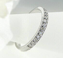 プラチナ 指輪 ダイヤモンド エタニティ—リング ピンキー リング pt900 プラチナ900 ご褒美 普段使い 品質保証書 女性 レディース ジュ...