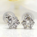 一粒ダイヤモンド スタッドピアス 0.5ct ソリティア プラチナ プラチナ900 pt900 レディース ジュエリー アクセサリー プレゼント ギフト 人気 おすすめ 送料無料 クリスマス Xmas