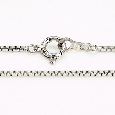 pt850 ベネチアンチェーン 1.0mm幅 プラチナ850 切売り オーダーメイド ネックレス ブレスレット アンクレット レディース ジュエリー アクセサリ...