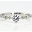 婚約指輪 エンゲージリング プラチナ プラチナ900 pt900 ダイヤモンド (Hカラー:SIクラス:Good:0.3ct) レディース ジュエリー アクセサ...