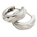 フープピアス 中折れピアス ダイヤモンドピアス ダイヤ 0.06ct 18金 k18 18k イエローゴールド ピンクゴールド ホワイトゴールド レディース ジ...