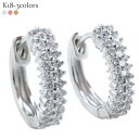 フープピアス ダイヤモンド ピアス 0.3ct 中折れ式 エタニティピアス 18金 k18 18k イエローゴールド ピンクゴールド ホワイトゴールド レディー...