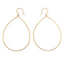 k10 10金 イエローゴールド ピアス ツユ つゆ しずく ペアシェイプ フックピアス アメリカンピアス 大きい レディース ジュエリー アクセサリー プレゼ...